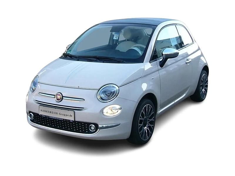 Beige Gebraucht 2019 Fiat 500C Collezione Cabrio | 12.950 € (Fairer Preis) - Bild 1/4