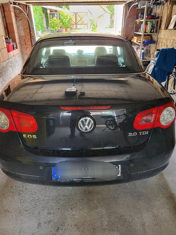Schwarz Gebraucht 2007 VW Eos Cabrio | 2.250 € (Superpreis) - Bild 1/4