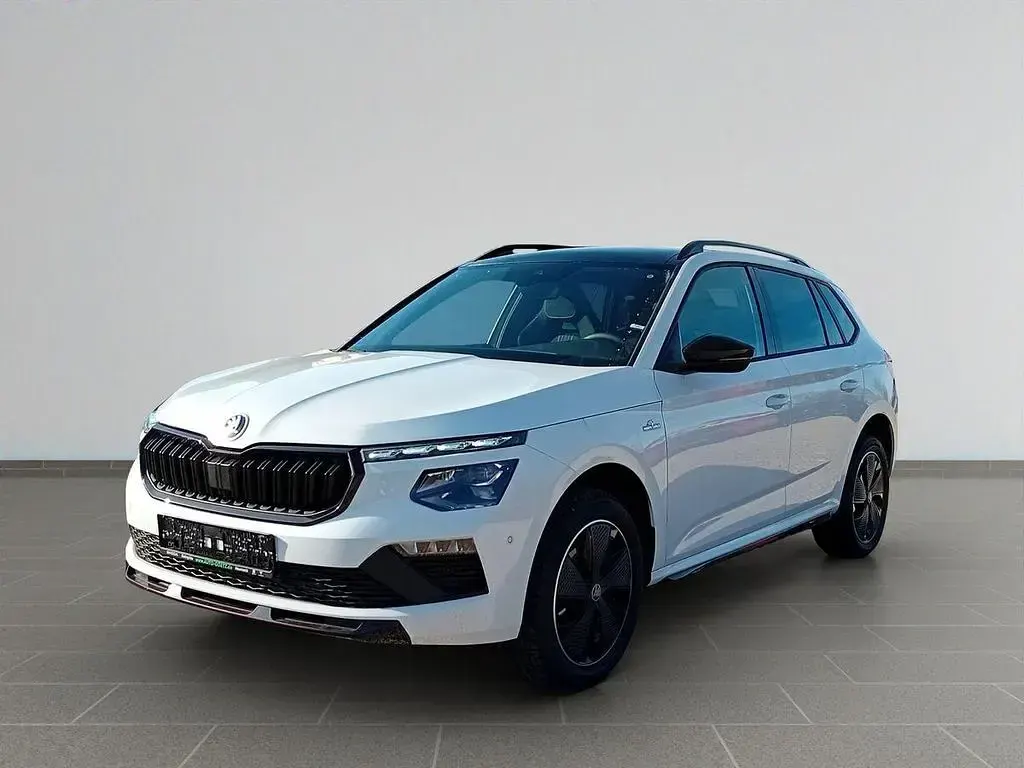 Neu Skoda Kamiq Monte Carlo 150 PS (110 kW) 2025 Weiß SUV