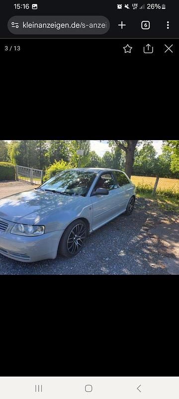 Gebraucht Audi A3 200 PS (147 kW) 1997 Grau Kleinwagen