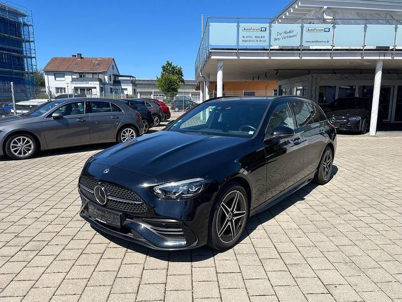 Schwarz Gebraucht 2022 Mercedes C300e AMG Limousine | 33.900 € (Superpreis) - Bild 1/4