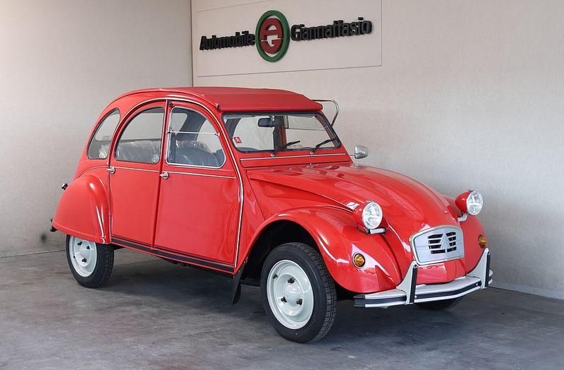 Rot Gebraucht 1991 Citroën 2CV Cabrio | 34.990 € - Bild 1/4