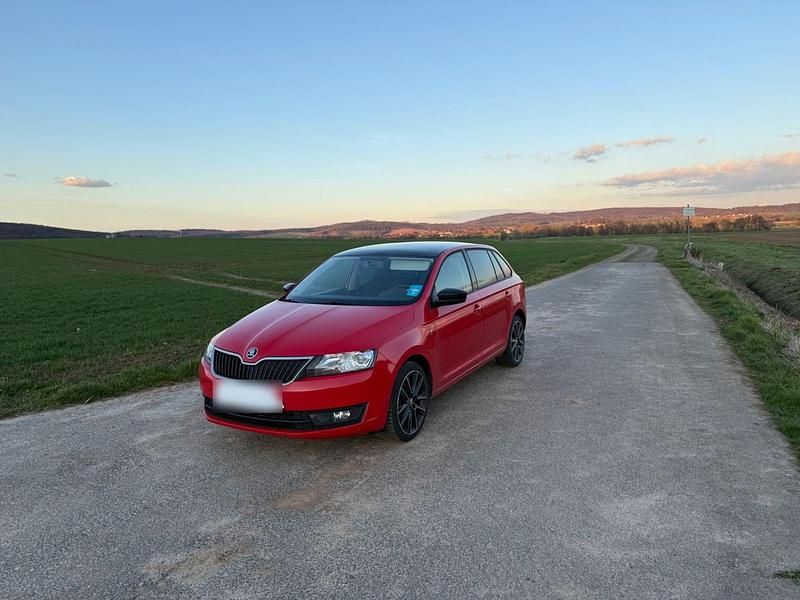 Gebraucht Skoda Rapid Monte Carlo 90 PS (66 kW) 2014 Rot Kleinwagen