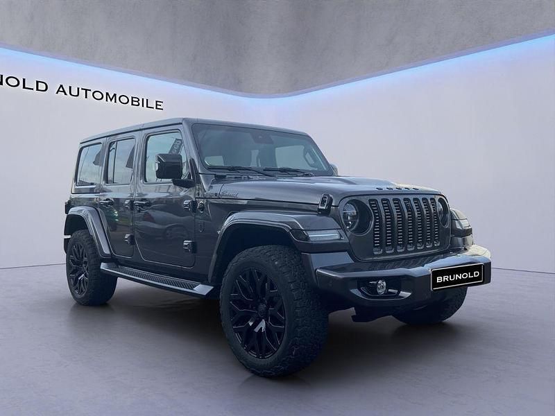 Grau Gebraucht 2021 Jeep Wrangler Unlimited 80th Anniversary SUV | 64.900 € - Bild 1/4