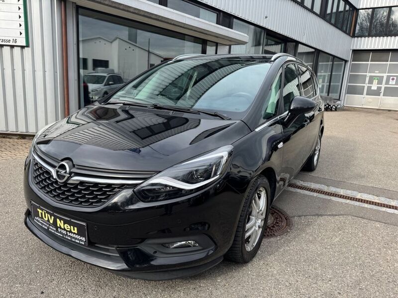 Schwarz Gebraucht 2017 Opel Zafira Edition Van / Kleinbus | 9.190 € (Fairer Preis) - Bild 1/4