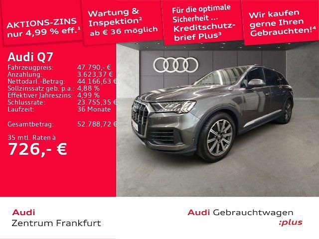 Gebraucht Audi Q7 Ambiente 381 PS (280 kW) 2021 Samuraigrau metallic SUV