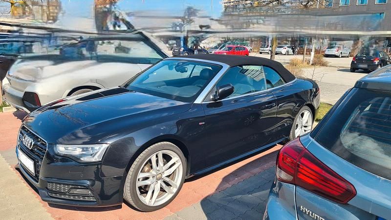 Gebraucht Audi A5 Cabriolet S-Line 245 PS (180 kW) 2014 Schwarz Cabrio