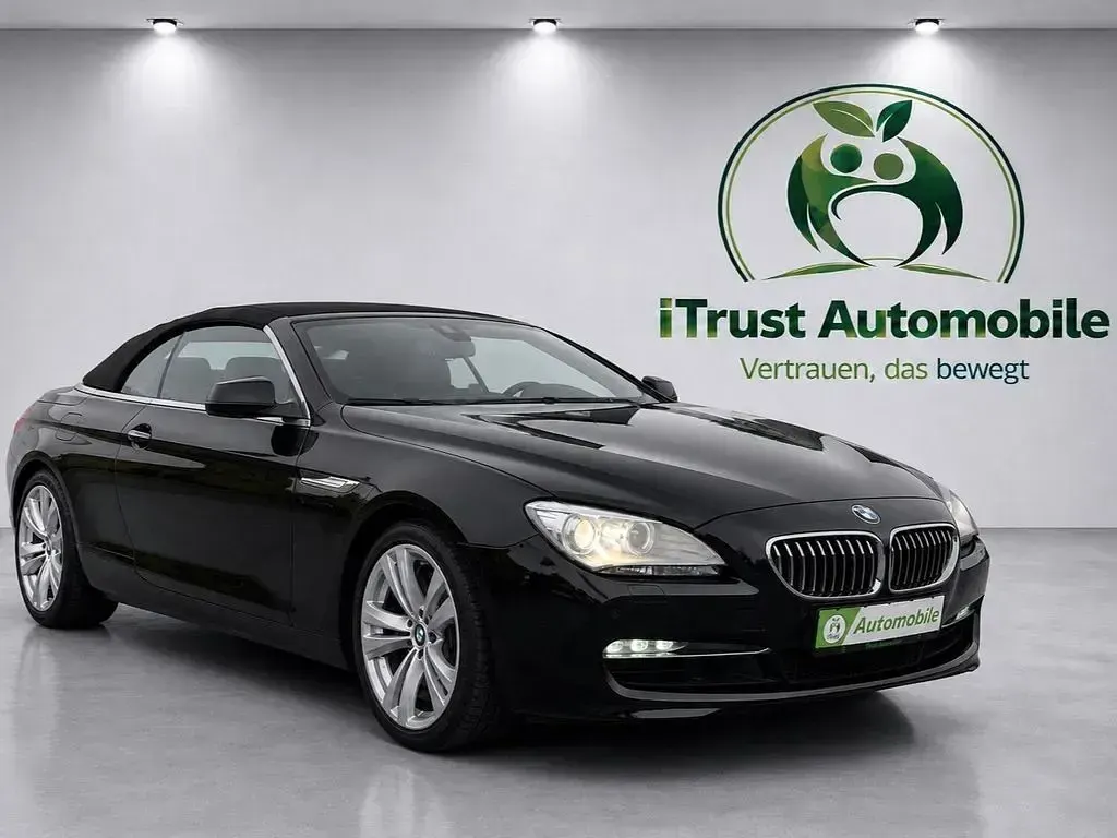 Gebraucht BMW 640 Cabriolet Performance 313 PS (230 kW) 2015 Schwarz Cabrio