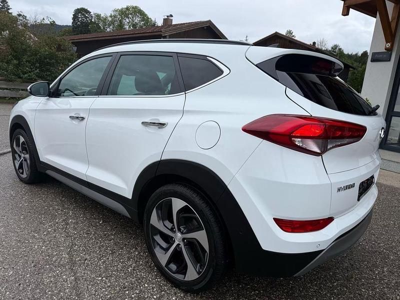 Gebraucht Hyundai Tucson Premium 185 PS (136 kW) 2017 Weiß SUV