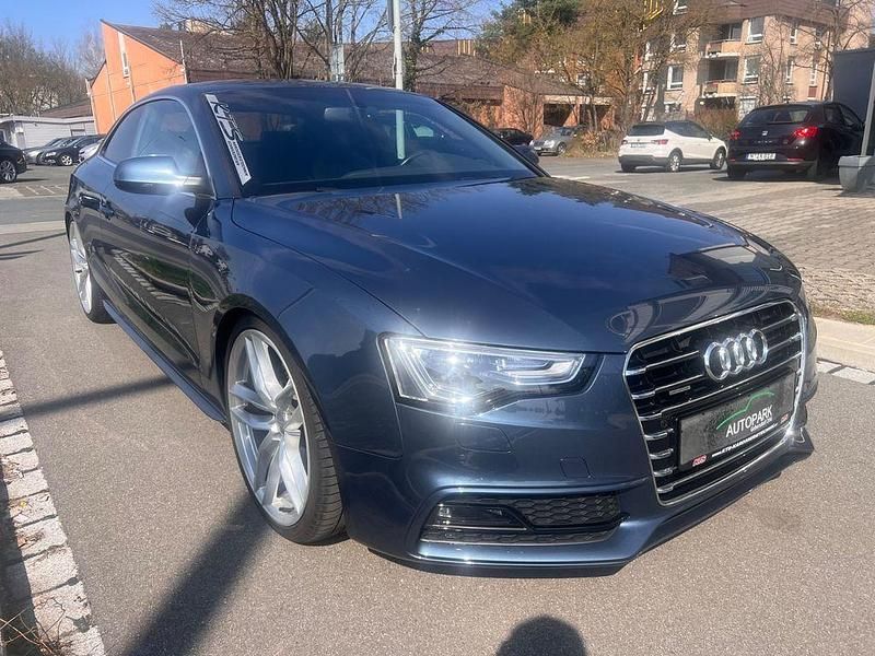 Second-hand Audi A5 S-Line 245 CP (180 kW) 2015 Albastru Coupe