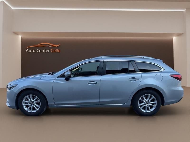 Gebraucht Mazda 6 Exclusive-Line 150 PS (110 kW) 2015 Silber Kombi