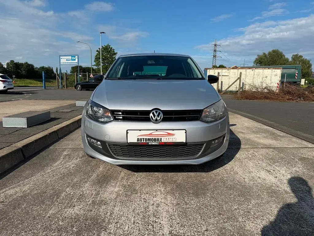 Gebraucht VW Polo Match 90 PS (66 kW) 2012 Silber Kleinwagen