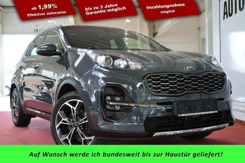Grau Gebraucht 2018 Kia Sportage GT-Line SUV | 18.990 € (Fairer Preis) - Bild 1/4