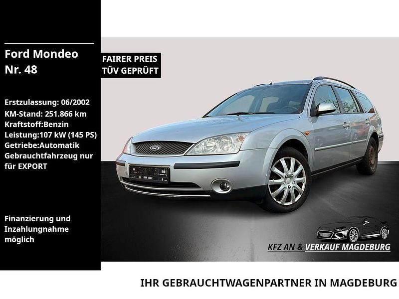 Grau Gebraucht 2002 Ford Mondeo Limousine | 550 € (Superpreis) - Bild 1/4