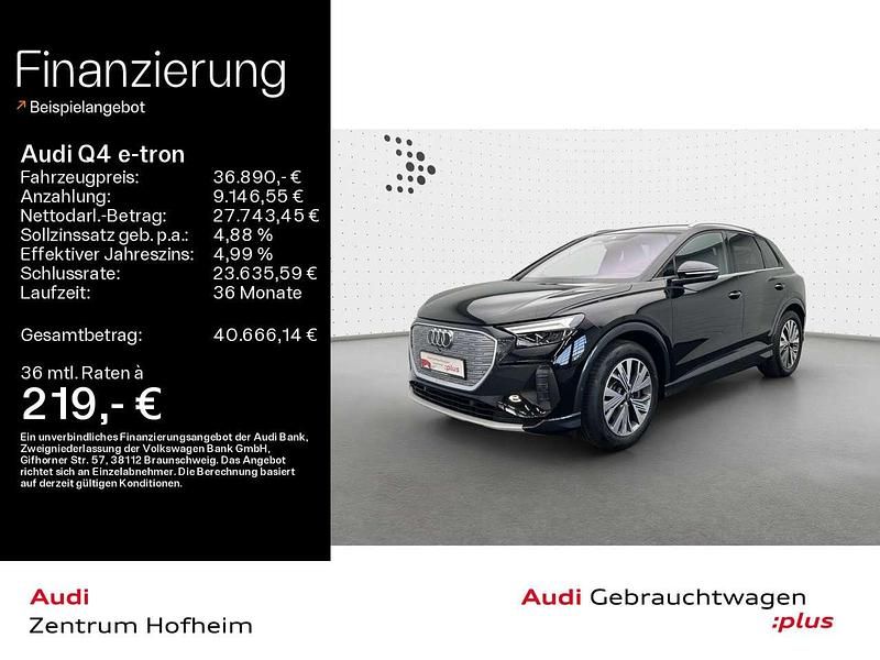 Gebraucht Audi Q4 e-tron Ambiente 219 kW (299 PS) 2023 Mythosschwarz metallic SUV