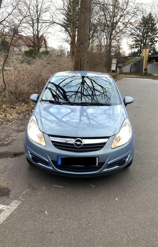 Blau Gebraucht 2008 Opel Corsa Limousine | 2.400 € (Fairer Preis) - Bild 1/4
