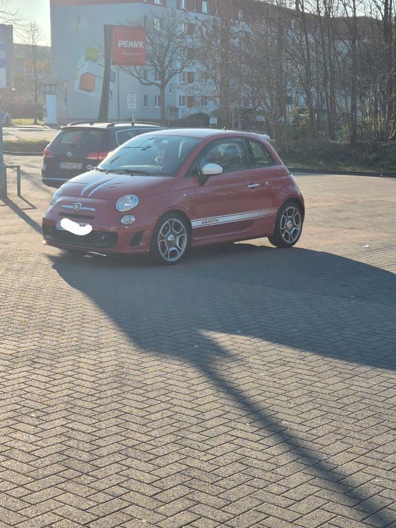 Rot Gebraucht 2013 Abarth 500 Custom Kleinwagen | 8.200 € (Guter Preis) - Bild 1/4