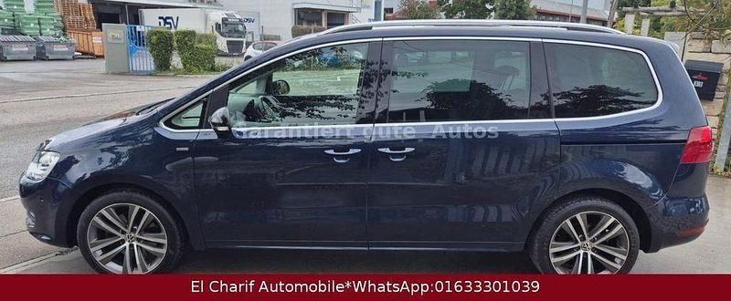 Gebraucht VW Sharan Match 150 PS (110 kW) 2012 Blau Van / Kleinbus