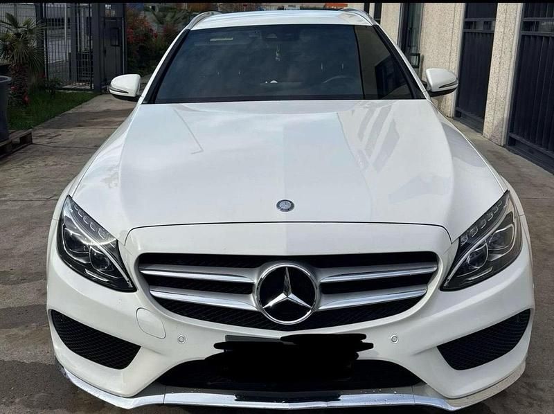 Weiß Gebraucht 2015 Mercedes C250 AMG Kombi | 16.000 € (Guter Preis) - Bild 1/4