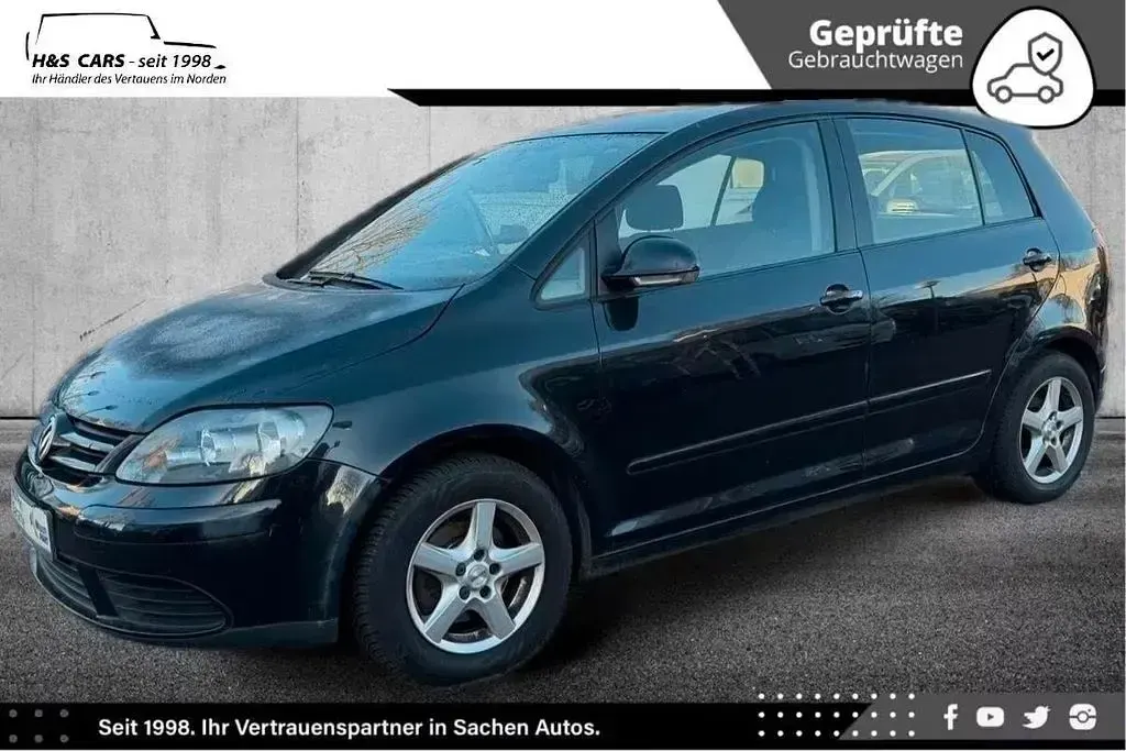 Gebraucht VW Golf Plus Cross 105 PS (77 kW) 2005 Schwarz Van / Kleinbus