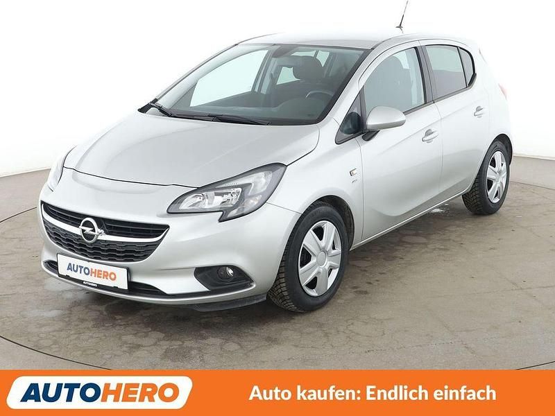 Gebraucht Opel Corsa drive 90 PS (66 kW) 2016 Grau Kleinwagen