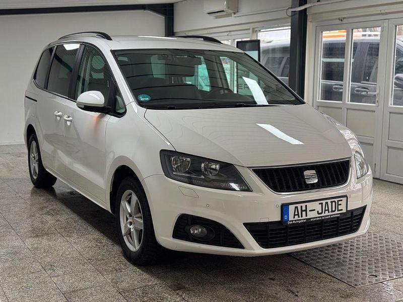Gebraucht Seat Alhambra Style 177 PS (130 kW) 2013 Weiß Van / Kleinbus