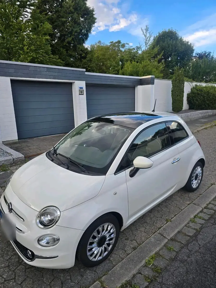 Gebraucht Fiat 500 86 PS (63 kW) 2016 Weiß Kleinwagen
