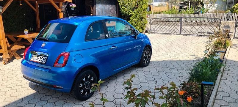 Gebraucht Fiat 500 Mirror 69 PS (50 kW) 2017 Blau Kleinwagen