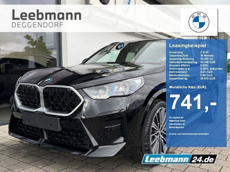 Schwarz Neu 2025 BMW X2 M Sport SUV | 52.650 € (Fairer Preis) - Bild 1/4