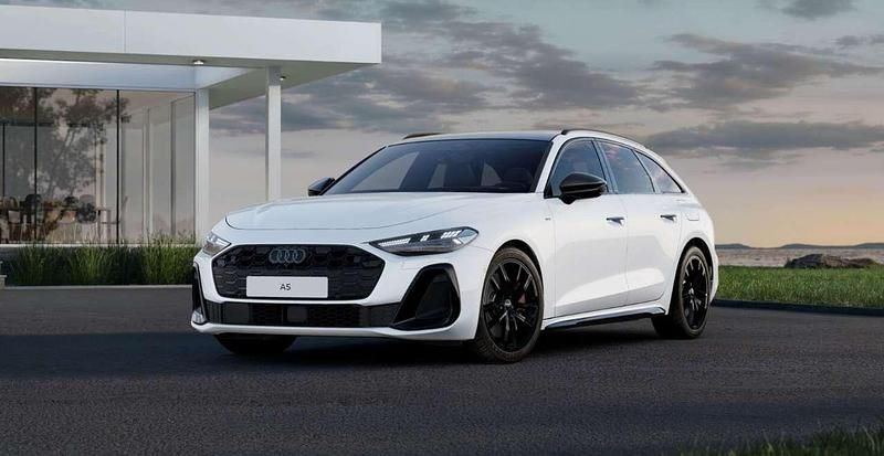 Neu Audi A5 S-Line 367 PS (269 kW) 2025 Gletscherweiß metallic Kombi