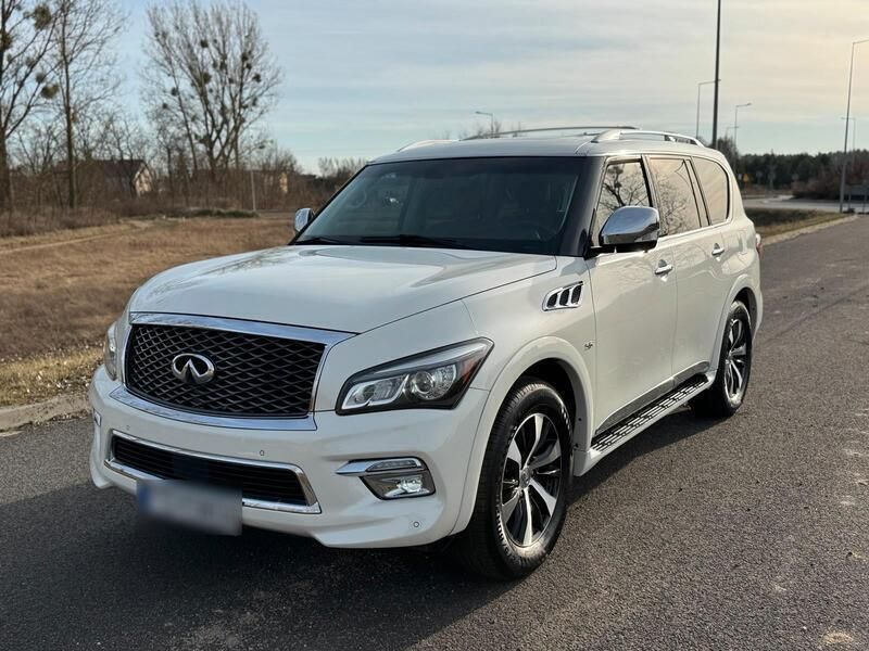 Weiß Gebraucht 2016 Infiniti QX80 SUV | 20.800 € - Bild 1/4
