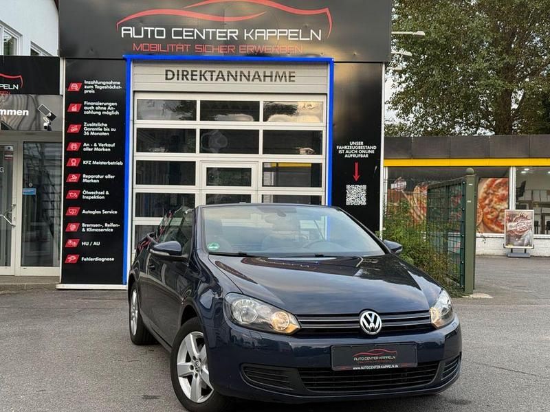 Blau Gebraucht 2015 VW Golf Cabriolet Cabrio | 13.490 € (Fairer Preis) - Bild 1/4