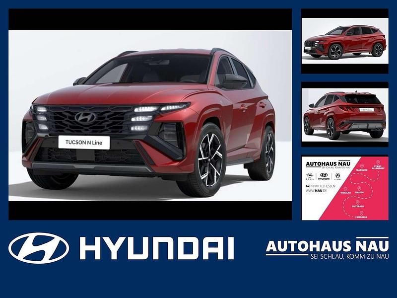 Ultimate red / met Neu 2025 Hyundai Tucson N Line SUV | 41.590 € (Teuer) - Bild 1/4
