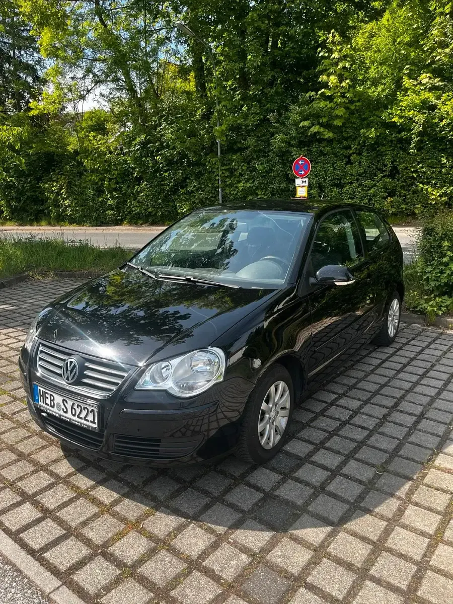 Gebraucht VW Polo 2008 Schwarz Kleinwagen