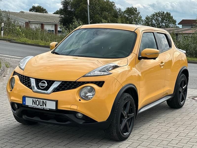 Gelb Gebraucht 2015 Nissan Juke Tekna SUV | 8.999 € (Fairer Preis) - Bild 1/4