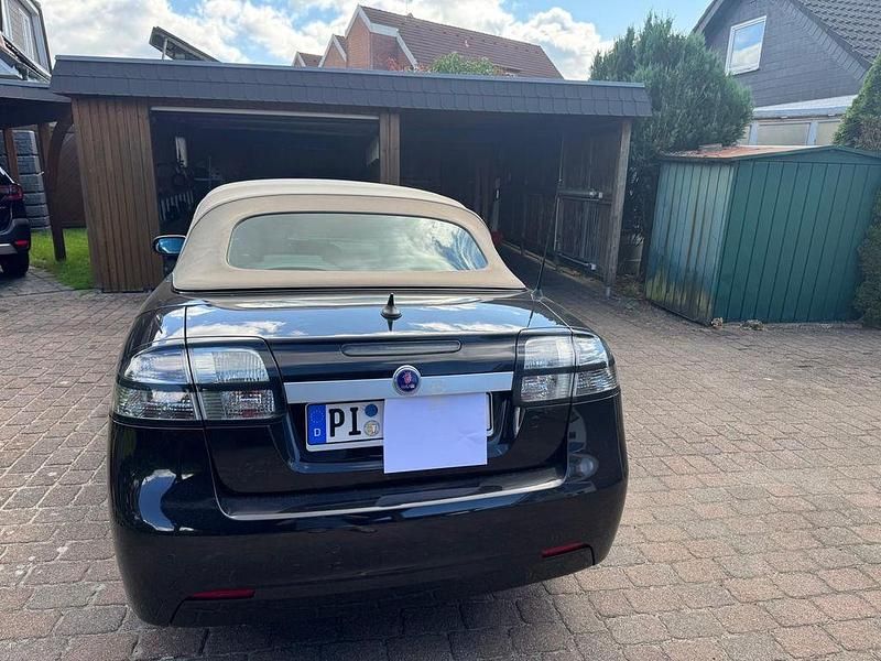 Gebraucht Saab 9-3 Cabriolet Vector 150 PS (110 kW) 2009 Schwarz Cabrio