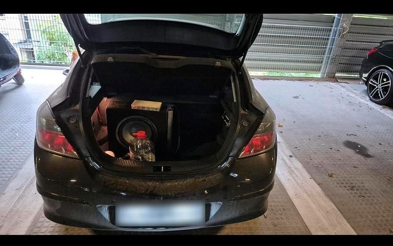 Gebraucht Opel Astra GTC 2008 Schwarz Coupé