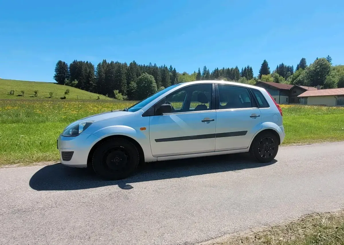 Gebraucht Ford Fiesta 69 PS (50 kW) 2007 Grau Kleinwagen