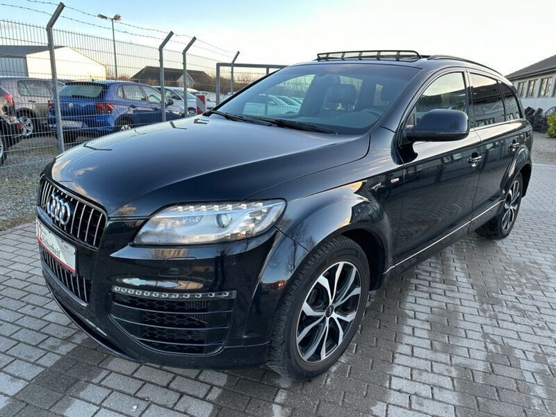 Schwarz Gebraucht 2013 Audi Q7 S-Line SUV | 19.990 € (Guter Preis) - Bild 1/4
