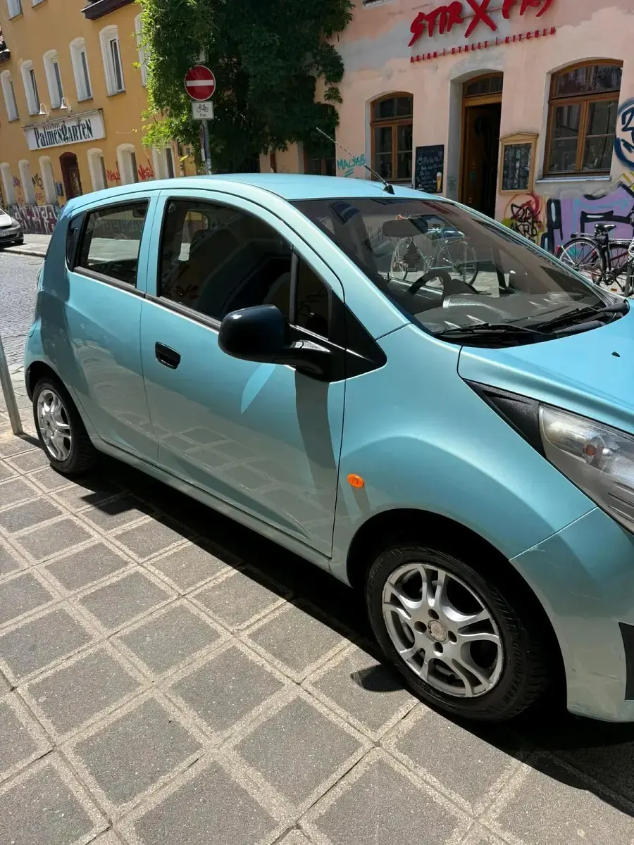 Gebraucht Chevrolet Spark 68 PS (50 kW) 2011 Blau Kleinwagen