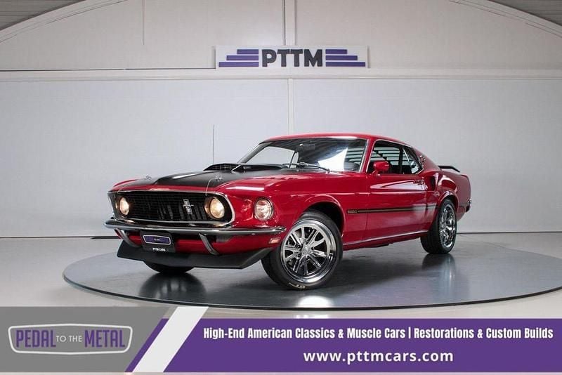 Rot Gebraucht 1969 Ford Mustang Mach 1 | 79.750 € - Bild 1/4