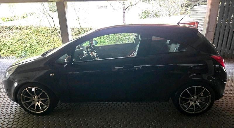 Gebraucht Opel Corsa 2010 Schwarz Kleinwagen
