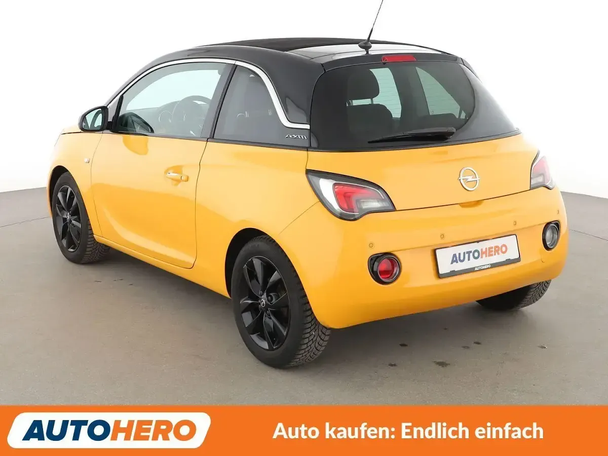 Gebraucht Opel Adam Open Air 87 PS (63 kW) 2016 Orange alert/mandarina Kleinwagen
