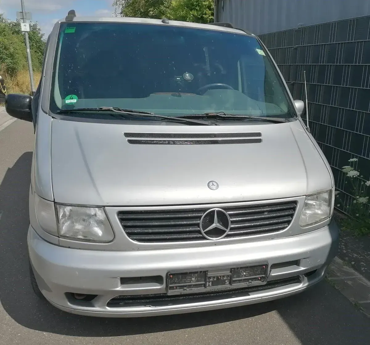 Gebraucht Mercedes Vito 122 PS (89 kW) 2002 Silber Van