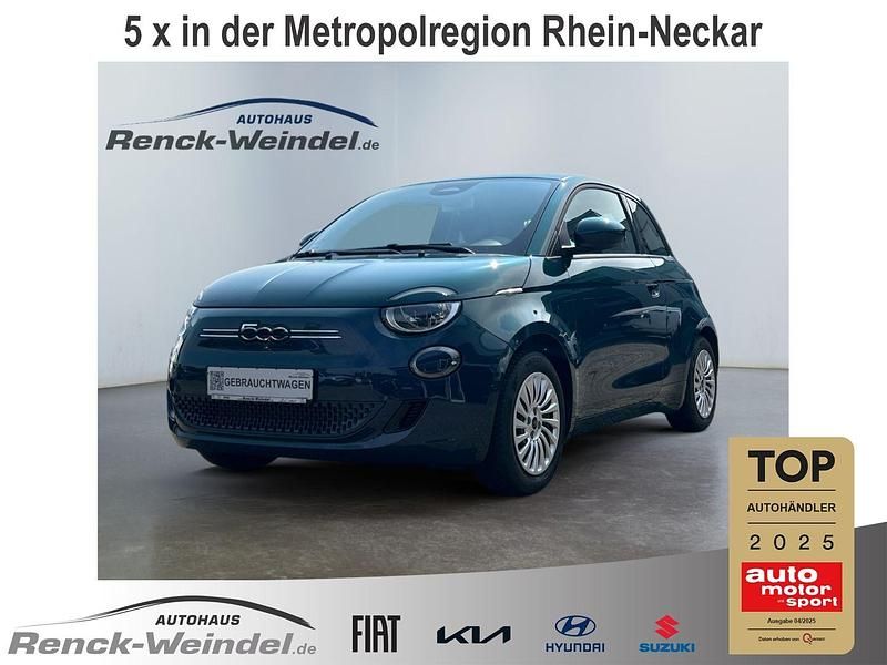Ozean grün) (gruen Gebraucht 2023 Fiat 500e Basis Kleinwagen | 28.989 € - Bild 1/4