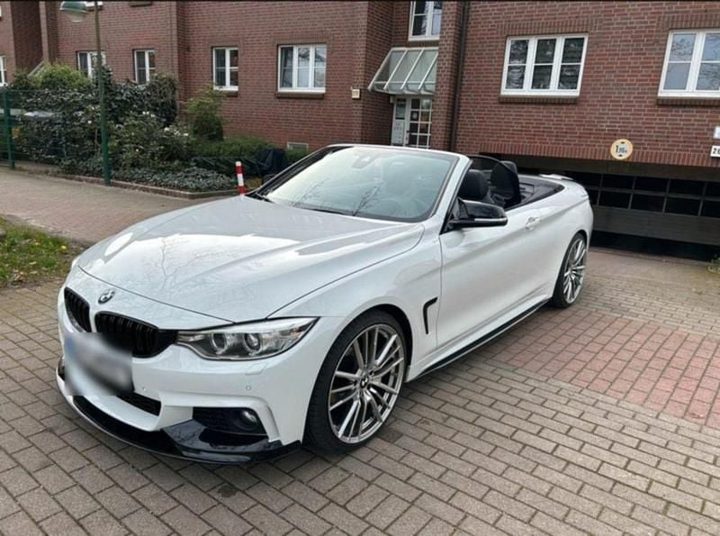 Weiß Gebraucht 2015 BMW 420 Sport Line Cabrio | 22.999 € (Etwas zu teuer) - Bild 1/4