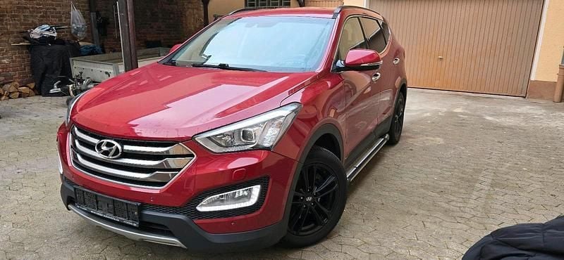 Rot Gebraucht 2016 Hyundai Santa Fe SUV | 13.500 € (Superpreis) - Bild 1/4