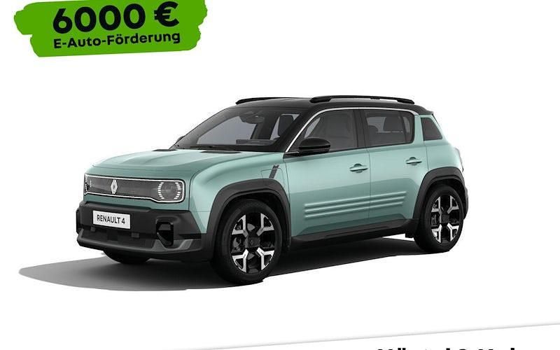 Neu Renault 4 E-Tech Komfort 110 kW (150 PS) 2026 Grün SUV