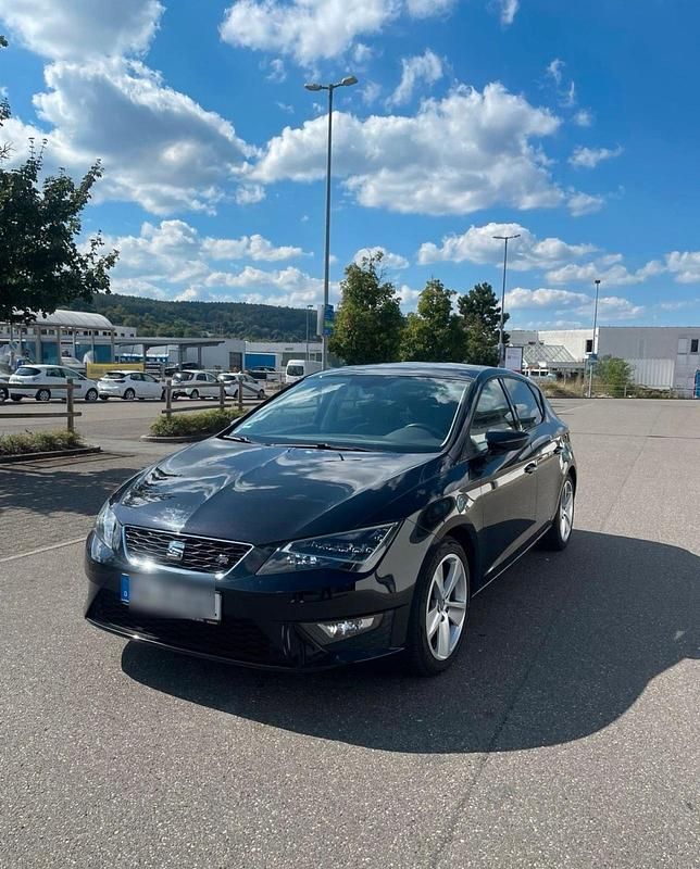 Schwarz Gebraucht 2015 Seat Leon FR Kleinwagen | 11.500 € (Fairer Preis) - Bild 1/4
