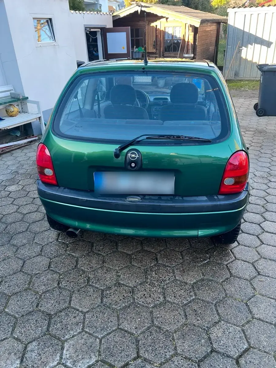 Gebraucht Opel Corsa 45 PS (33 kW) 1997 Grün Kleinwagen